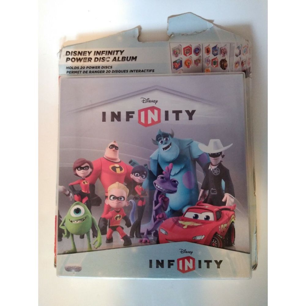 NOS Disney Infinity Series 2 Power Disc Album-  NEW AND SEALED!!